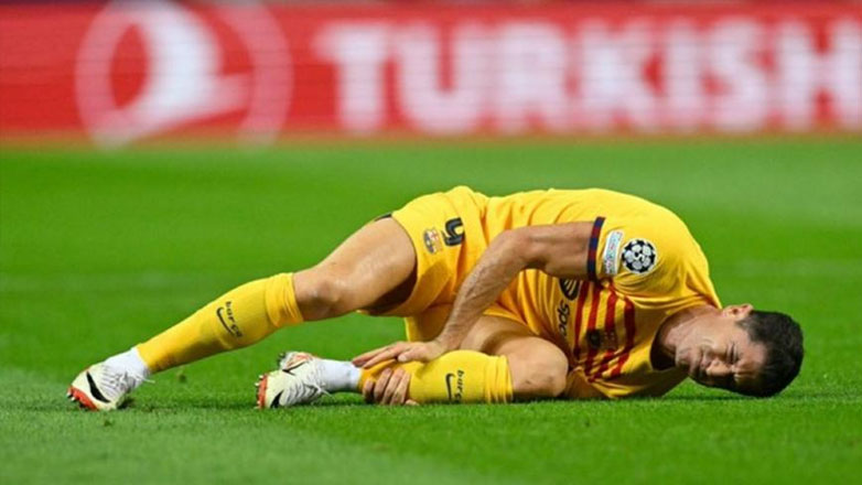 Μπαρτσελόνα: Διάστρεμμα ο Λεβαντόφσκι