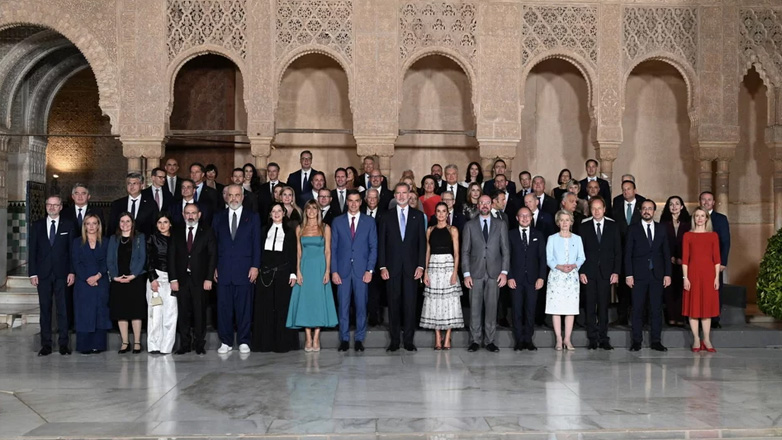 H δεξίωση των Ευρωπαίων ηγετών στη Γρανάδα