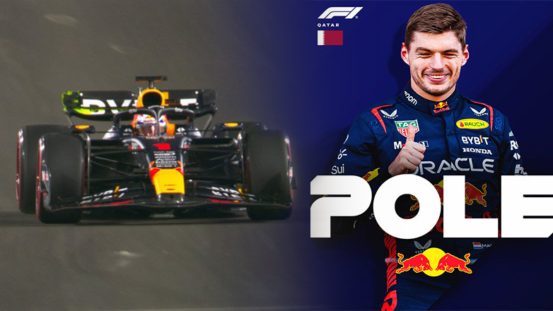 F1 Qatar: Ο Max Verstappen είναι ο Pole Man της Κυριακής