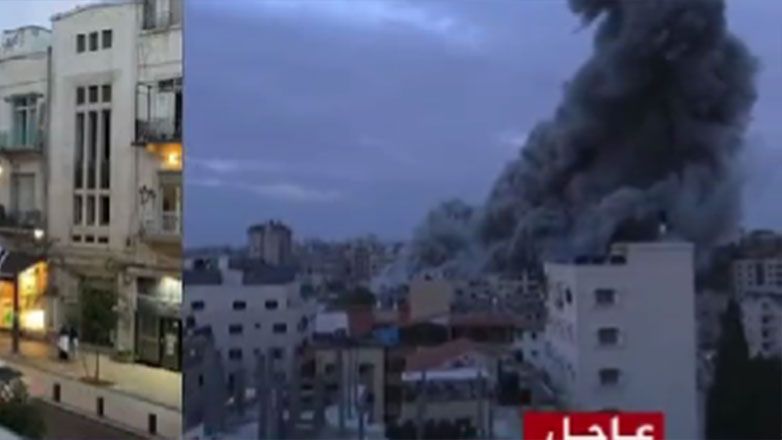 Το Ισραήλ βομβάρδισε πύργους στη Γάζα – Δείτε βίντεο