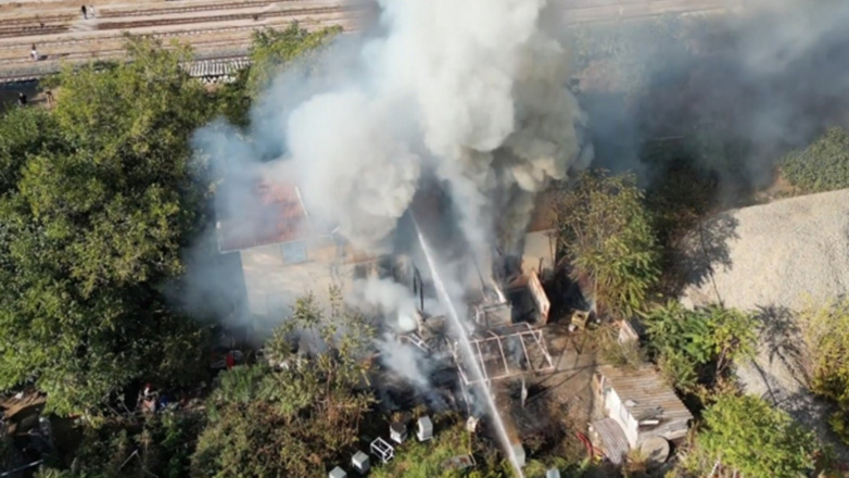 Αλεξανδρούπολη: Πυρκαγιά στον Γαλλικό Σιδηροδρομικό Σταθμό