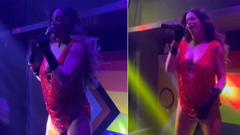 Κατερίνα Στικούδη: Με στενό κορμάκι και ψηλά τακούνια στον 5ο μήνα της εγκυμοσύνης της