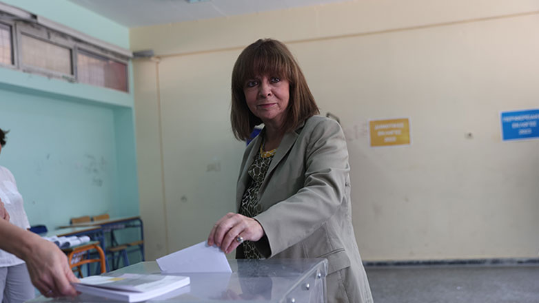 Ψήφισε η Κατερίνα Σακελλαροπούλου