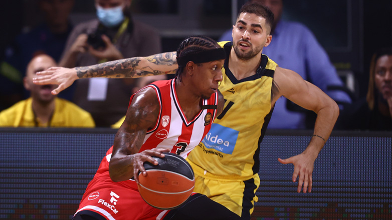 Μπάσκετ: Πέρασε από το Αλεξάνδρειο ο Ολυμπιακός με σούπερ Κάνααν, 81-72 τον Άρη