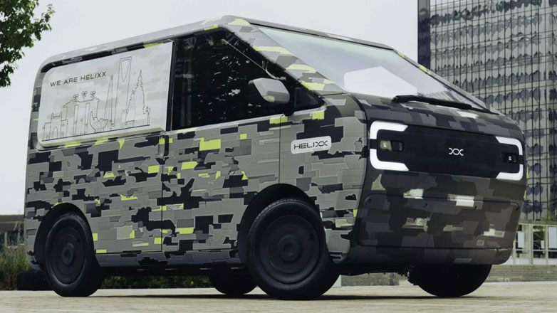 Αυτό είναι το EV van που συναρμολογείται με έτοιμα κομμάτια (όπως τα Lego) και κοστίζει 25cents την ώρα