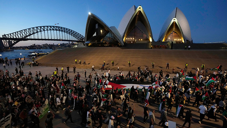 Η Αυστραλία ερευνά μια φιλοπαλαιστινιακή διαδήλωση για αντισημιτισμό