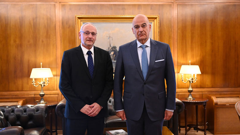 Συνάντηση Ν. Δένδια με τον Ισραηλινό πρέσβη