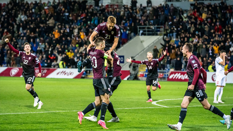 EURO 2024: Πρώτη νίκη για τη Λετονία, 2-0 την Αρμενία