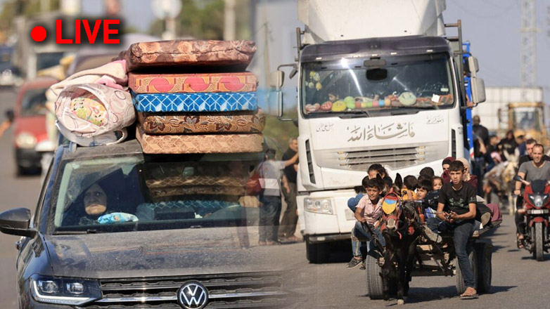 Με κάθε μέσο άρχισε η εκκένωση της βόρειας Γάζας