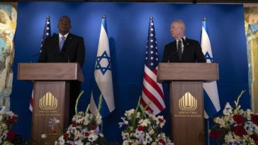 Όστιν: «Το υπουργείο Άμυνας των ΗΠΑ είναι πλήρως έτοιμο να προσφέρει πρόσθετη βοήθεια στο Ισραήλ»