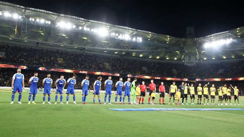 UEFA: Τιμωρήθηκε με πρόστιμα 34.500 ευρώ η ΑΕΚ για τα ματς με Ντινάμο Ζάγκρεμπ και Αντβέρμπ