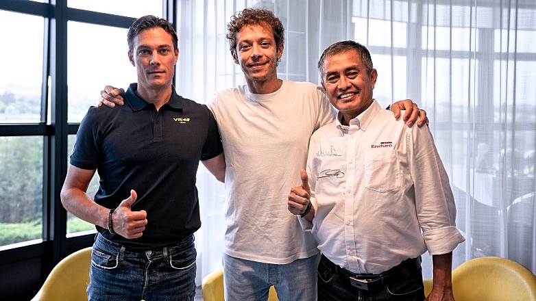 O Valentino Rossi έκλεισε μεγάλη συμφωνία με την PT Pertamina Lubricants