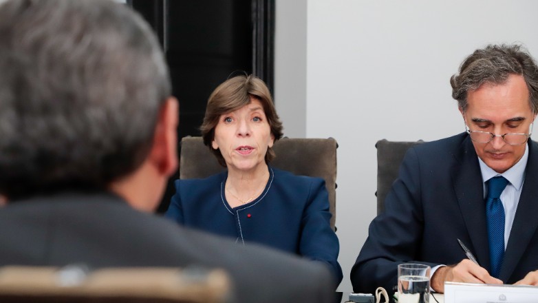 Ισραήλ: Η ΥΠΕΞ της Γαλλίας επισκέφθηκε τραυματίες από την επίθεση της Χαμάς στην πόλη Ασκελόν