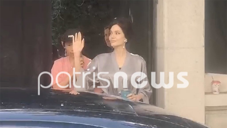 Στον Πύργο Ηλείας η Αντζελίνα Τζολί – Δείτε βίντεο και φωτογραφίες