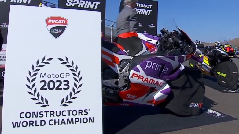 H Ducati Πρωταθλήτρια Κατασκευαστών για 4η συνεχόμενη χρονιά!