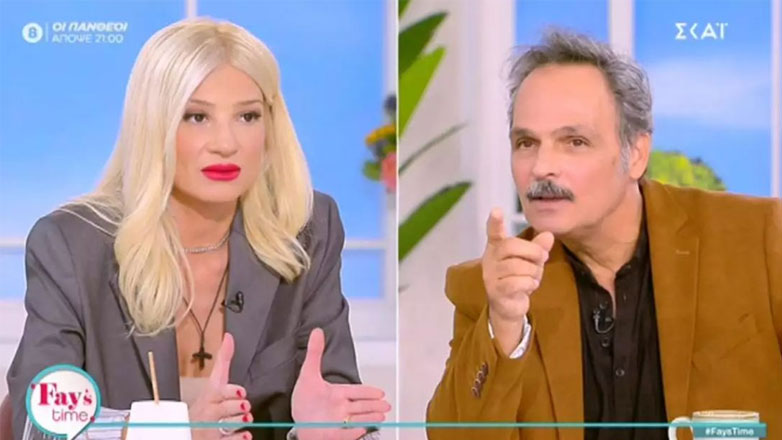 Φαίη Σκορδά: Ο καβγάς on air με τον Σταμάτη Γαρδέλη – «Βγάλε το ακουστικό από το αφτί να μιλήσουμε»