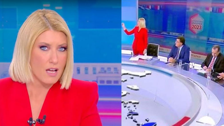 Σε απόγνωση η Σία Κοσιώνη – Χτύπησε τα χέρια στο τραπέζι και πετάχτηκε από την καρέκλα!