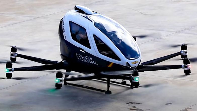 Αυτό είναι το πρώτο ιπτάμενο ταξί με άδεια κυκλοφορίας