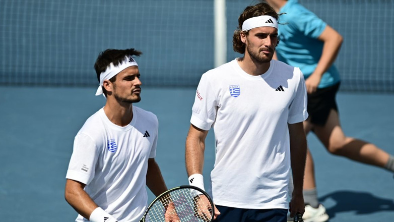 Τουρνουά Αμβέρσας: Στα προημιτελικά του διπλού τα αδέλφια Τσιτσιπά