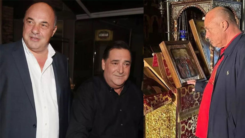 Αχιλλέας Μπέος: Η συνάντηση με τον Βασίλη Καρρά μετά την επίσκεψή του στο Άγιον Όρος