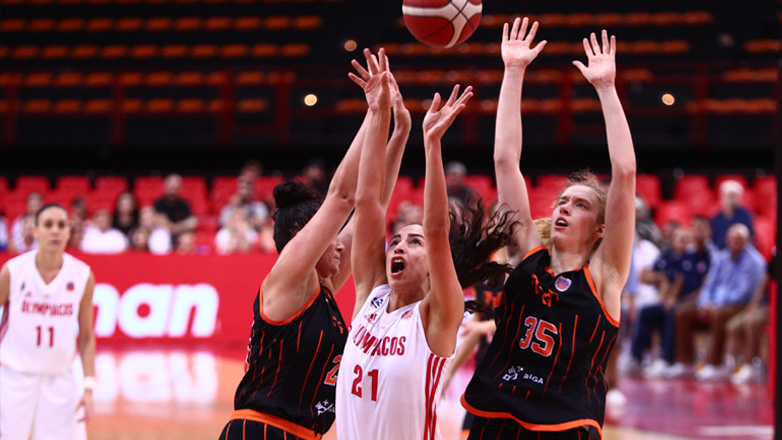 EuroCup γυναικών: Πρώτη ήττα για τον Ολυμπιακό – Έχασε με 77-68 από τη Ρίγα στο ΣΕΦ!