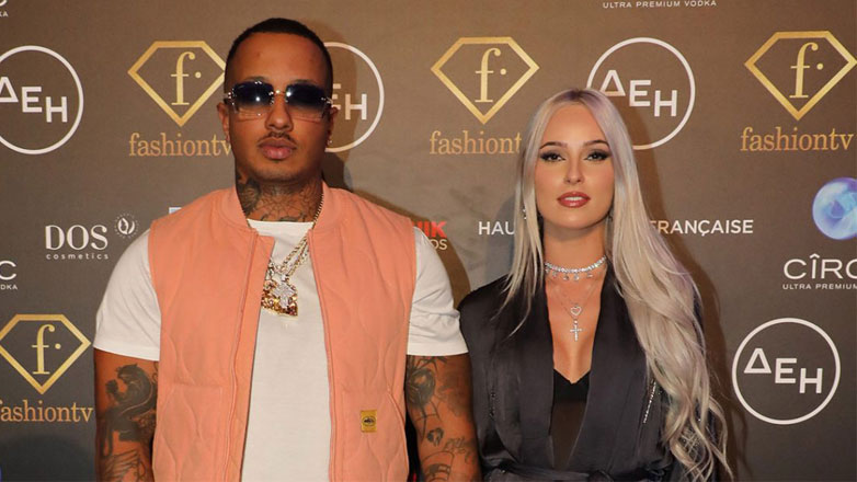 Light: Με την εντυπωσιακή σύντροφό του Άννα Θεοδωρίδη σε fashion gala