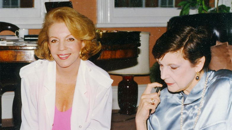 Νόνικα Γαληνέα: Εγκαινιάστηκε η έκθεση με τα θεατρικά κοστούμια της στο Μέγαρο Μουσικής