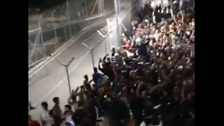 Σάμος: Μεγάλη ένταση στη δομή μεταναστών και συνθήματα υπέρ της Παλαιστίνης – 5 συλλήψεις