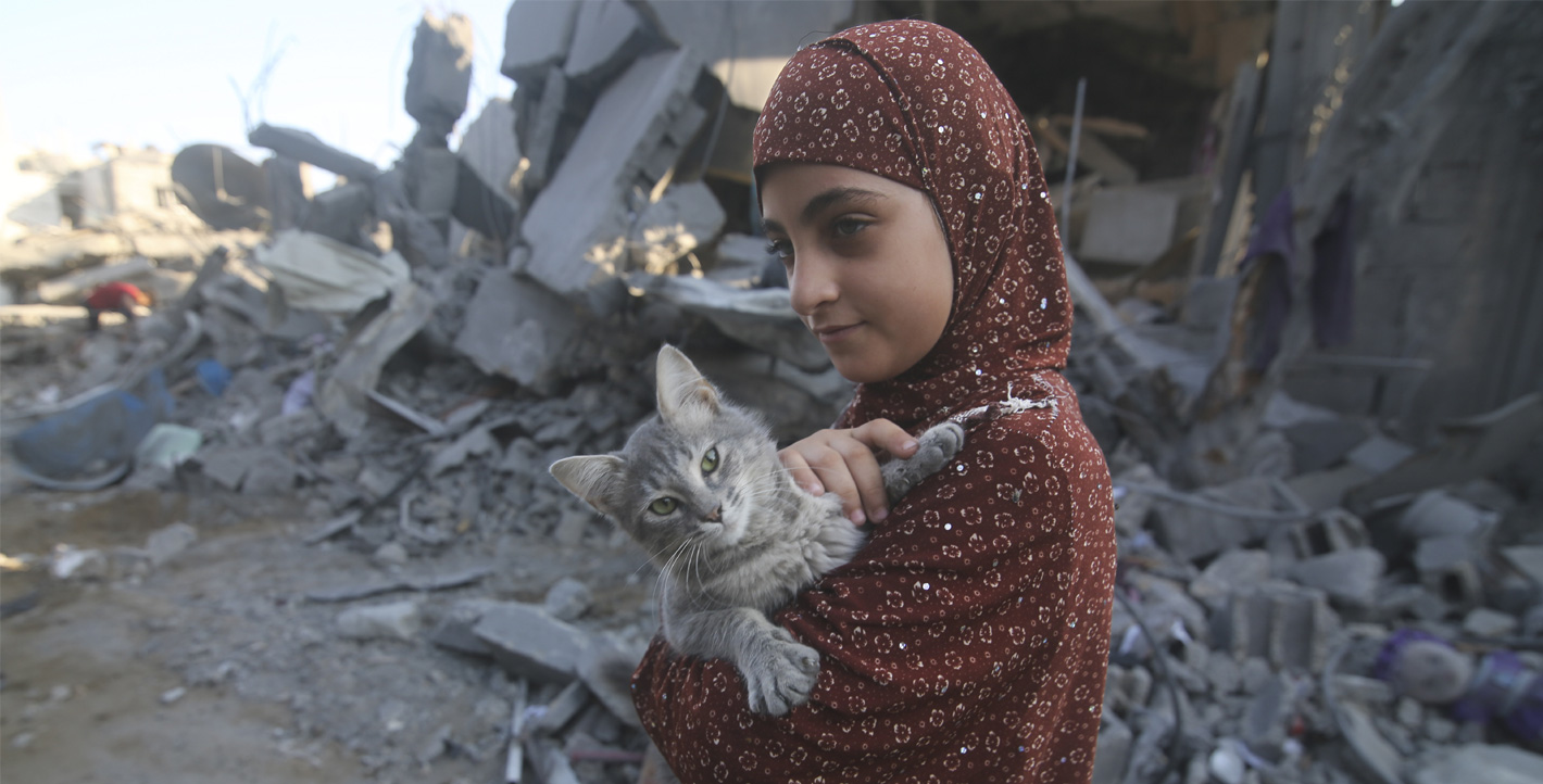 Αχτίδα ελπίδας μέσα στα συντρίμμια