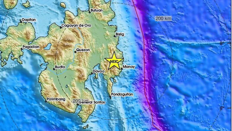 Σεισμός 6,2 Ρίχτερ στο νησί Μιντανάο στις Φιλιππίνες