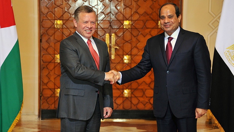Γάζα: Σύνοδος κορυφής του Αιγύπτιου προέδρου Σίσι με τον βασιλιά Αμπντάλα της Ιορδανίας
