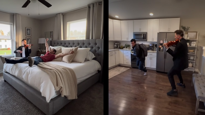 Πώς θα ήταν ένας μουσικός να παίζει ένα soundtrack κάθε στιγμή της ημέρας