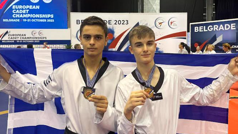 Ταεκβοντό: Φινάλε με δύο χάλκινα μετάλλια για την Ελλάδα στο Ευρωπαϊκό παίδων/κορασίδων
