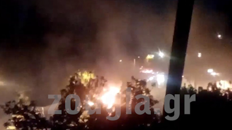 Ζωγράφου: Επιθέσεις με μολότοφ εναντίον αστυνομικών στην Πανεπιστημιούπολη