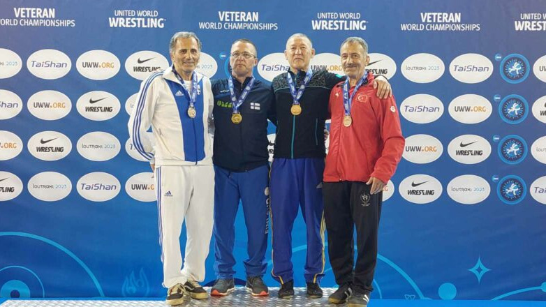 «Ασημένιος» ο Αθανασιάδης στο Παγκόσμιο Πρωτάθλημα Πάλης Βετεράνων!