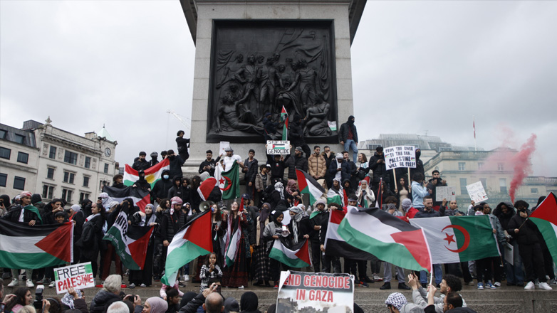 Έκλεισε το King’s Cross – Μεγάλη διαδήλωση στο Λονδίνο υπερ της Παλαιστίνης