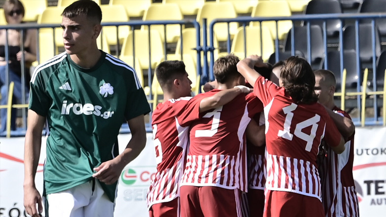 Super League Κ19: Πήρε το ντέρμπι των «αιωνίων» ο Ολυμπιακός, 1-0 τον Παναθηναϊκό