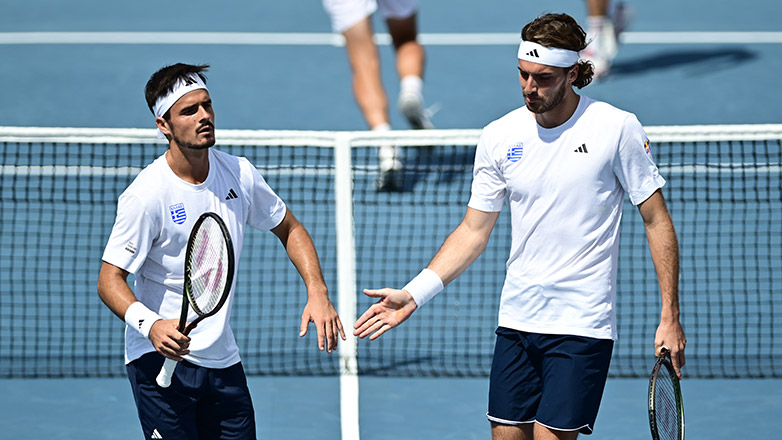 Θρίαμβος για τα αδέρφια Τσιτσιπά στην Αμβέρσα