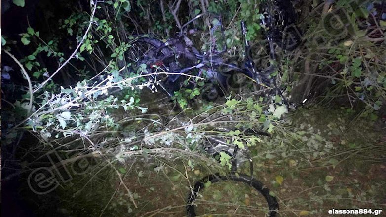 Λάρισα: Νεαρός έχασε τη ζωή του σε τροχαίο δυστύχημα στην Ελασσόνα