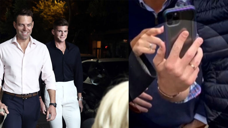 Στέφανος Κασσελάκης – Tyler McBeth: Αυτές είναι οι πανάκριβες βέρες τους – Πόσο κόστισαν