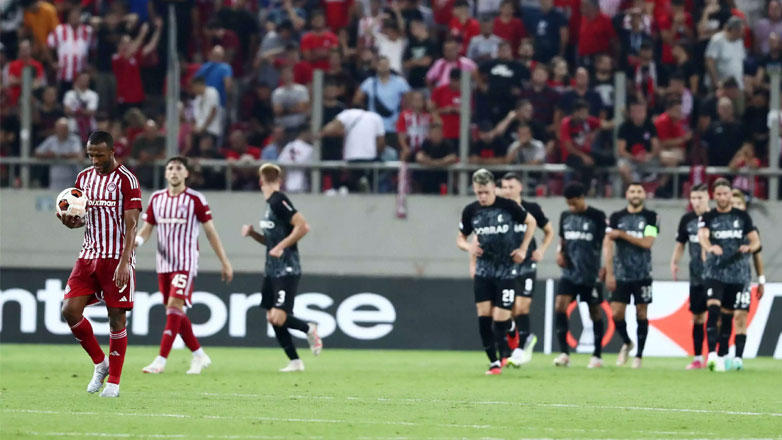 Ποινή 20.000 ευρώ στον Ολυμπιακό για το ματς με τη Φράιμπουργκ