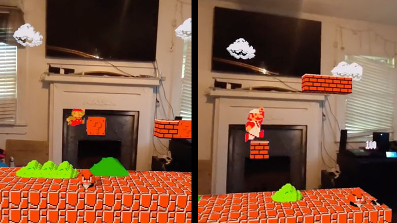 Super Mario στην εικονική πραγματικότητα