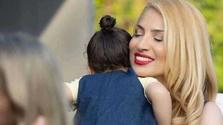 Μαρία Ηλιάκη: Η τρυφερή φωτογραφία με την 2,5 χρονών κόρη της