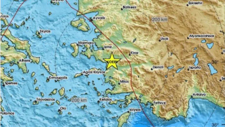 Σεισμός στην δυτική Τουρκία