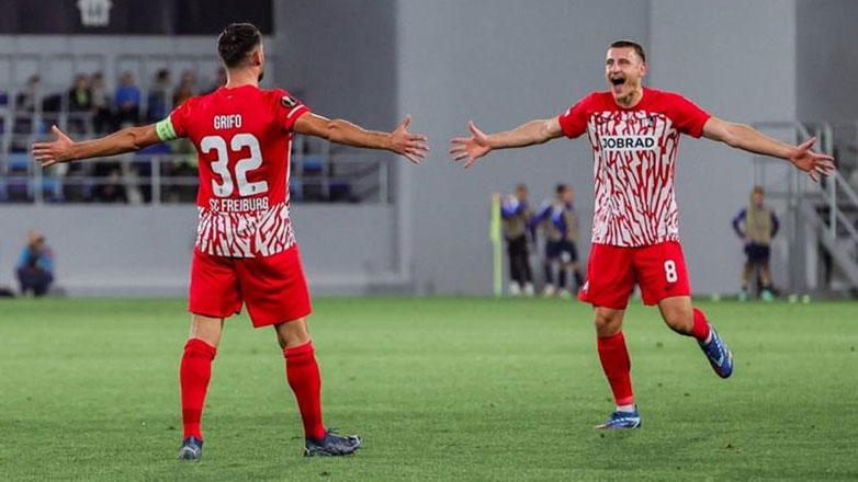 Europa League: Ο Γκρίφο «υπέγραψε» την ανατροπή της Φράιμπουργκ, 3-1 τη Μπάτσκα Τόπολα