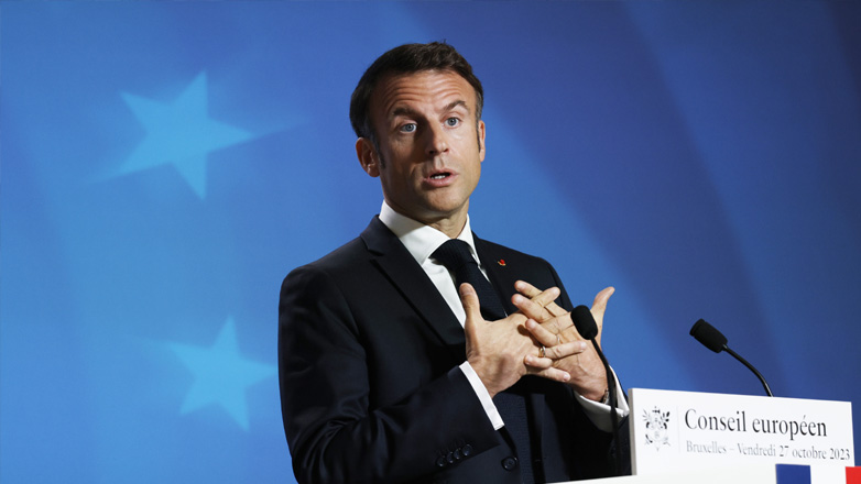 Μακρόν: Η Κύπρος θα μπορούσε να αποτελέσει βάση ενός «θαλάσσιου ανθρωπιστικού διαδρόμου» για τη Γάζα