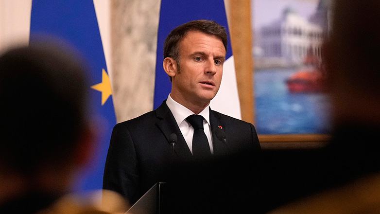 Ο Μακρόν επιδιώκει τη δημιουργία «ανθρωπιστικού συνασπισμού» για τη Γάζα