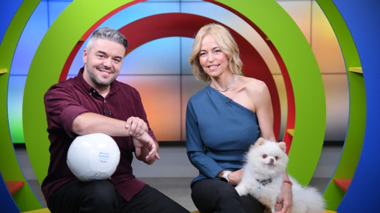 Ο Πέτρος Πολυχρονίδης γυρίζει τον «Τροχό της Τύχης» στο ΟΠΑΠ Game Time