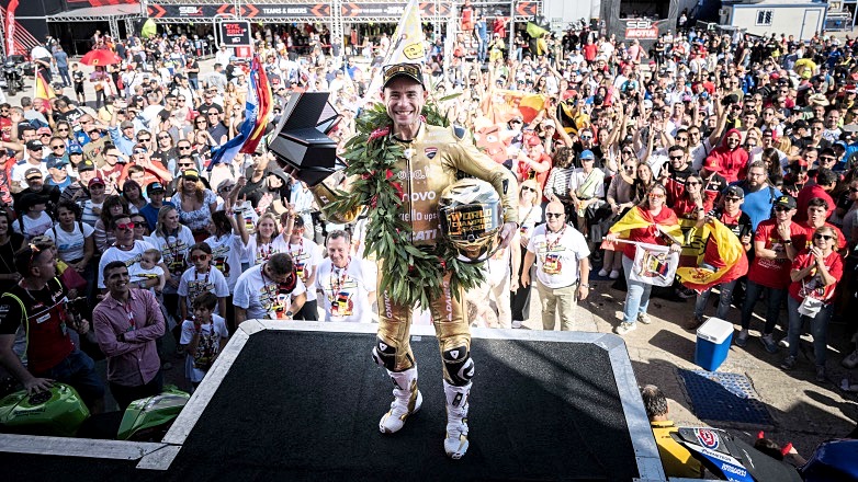 O Alvaro Bautista στα 38 του, για 2η φορά Παγκόσμιος Πρωταθλητής WorldSBK