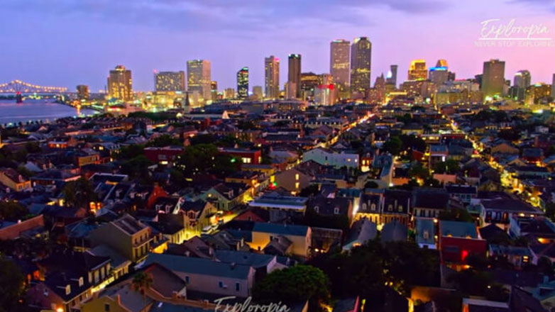 Η Νέα Ορλεάνη σε ένα καταπληκτικό βίντεο